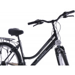 Trekingový bicykel Kozbike 28" NAIROBI KOZ18 19" čierny
